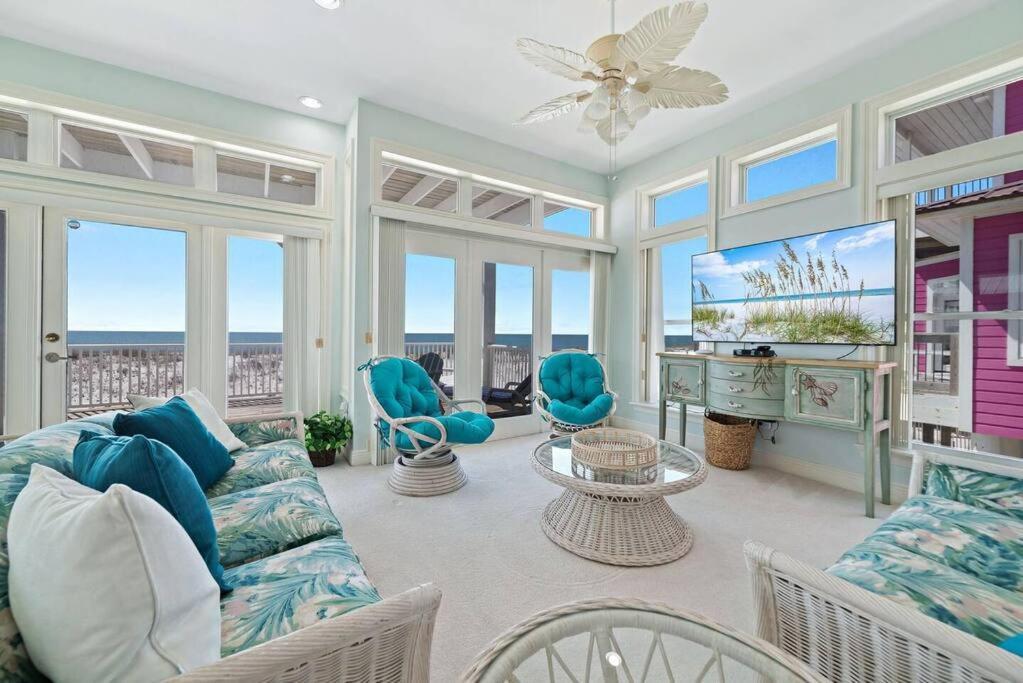 Oceanfront/Zero Steps To Beach/Views/4Br Gulf Shores Exterior foto