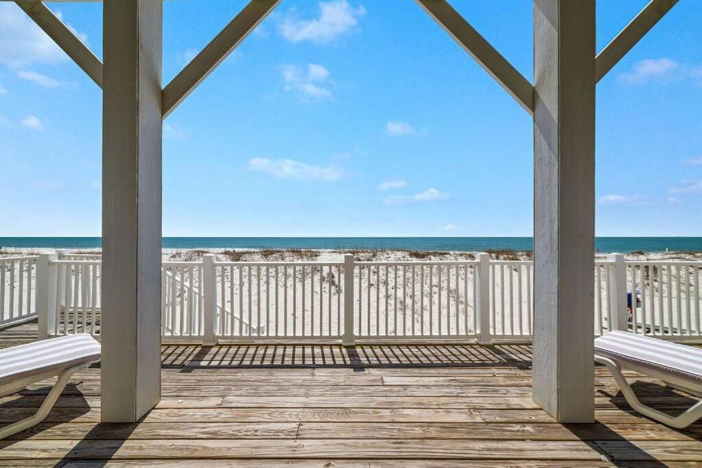 Oceanfront/Zero Steps To Beach/Views/4Br Gulf Shores Exterior foto