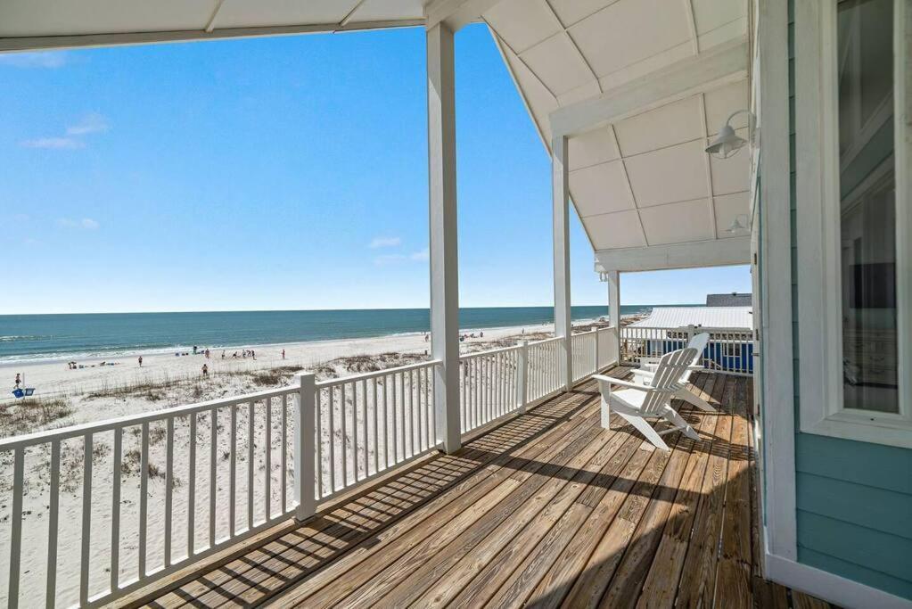 Oceanfront/Zero Steps To Beach/Views/4Br Gulf Shores Exterior foto